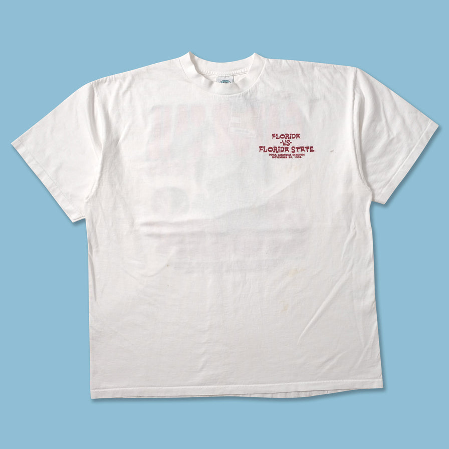 1996 Florida vs. Florida State T-Shirt XLarge - Double Double Vintage