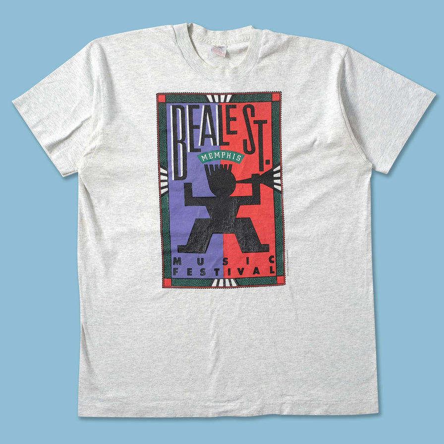 1990 Beale St. Music Festival T-Shirt Large - Double Double Vintage