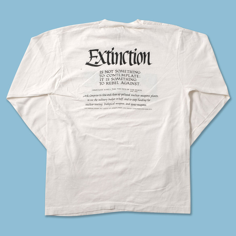 1987 Peace Longsleeve Small - Double Double Vintage