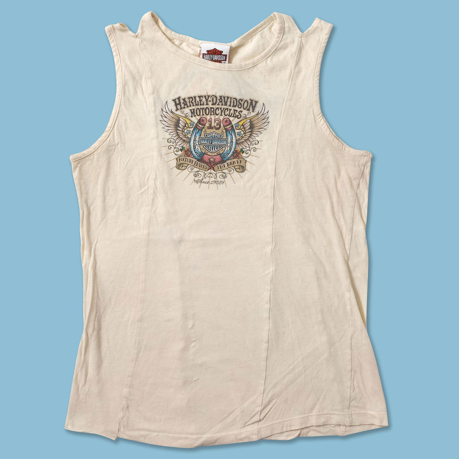 Women's Y2K Harley Davidson Top Large - Double Double Vintage