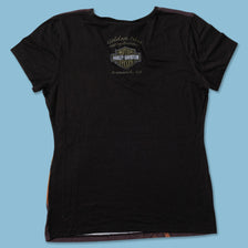 Women's Y2K Harley Davidson Top Medium - Double Double Vintage