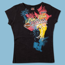 Women's Y2K Harley Davidson Top Medium