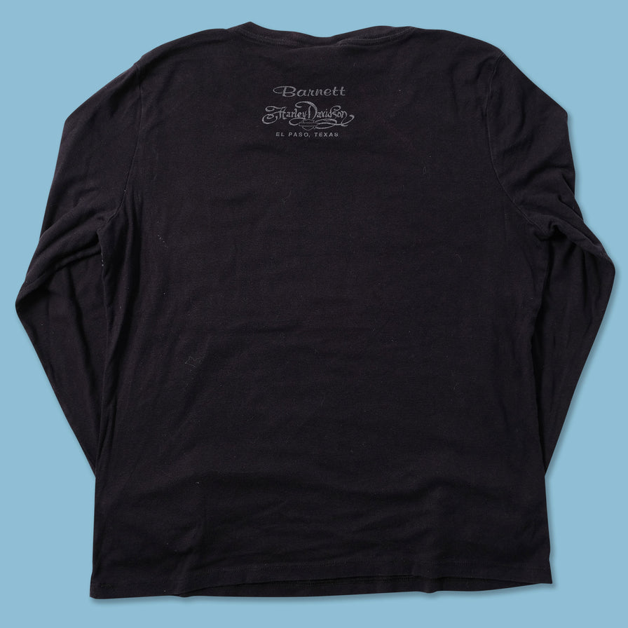 Women's Y2K Harley Davidson Longsleeve XLarge - Double Double Vintage