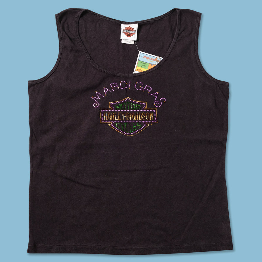 Women's Y2K Harley Davidson Top XLarge - Double Double Vintage