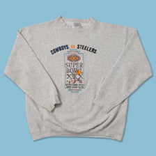 Vintage 1996 Super Bowl Sweater Medium 