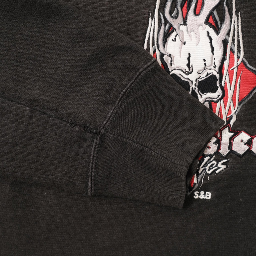 Vintage Sinister Cycles Sweater Large 