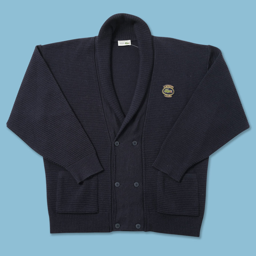 Vintage Lacoste Club Cardigan Large 