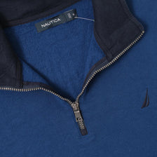 Vintage Nautica Q-Zip Sweater XLarge 