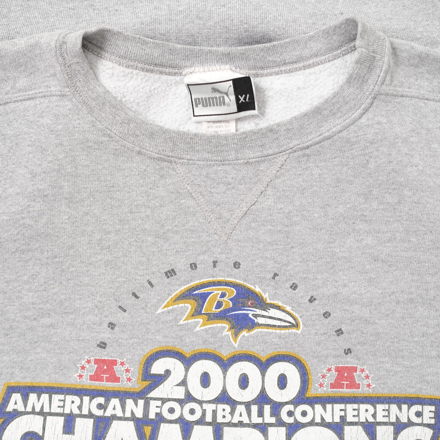 Vintage 2000 Baltimore Ravens Sweater XLarge 