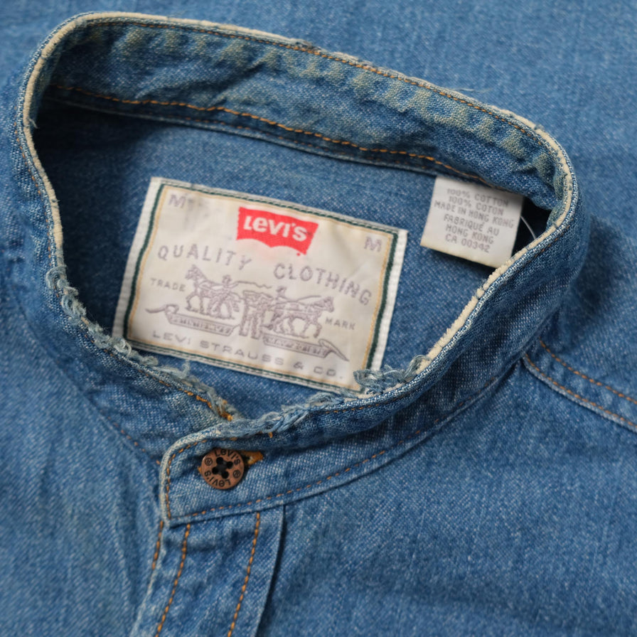 Vintage Levis Jeans Shirt Medium 