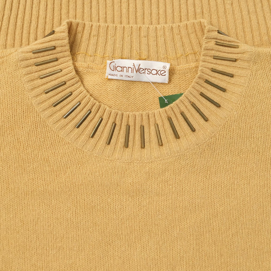 Vintage Gianni Versace Knit Sweater XSmall 