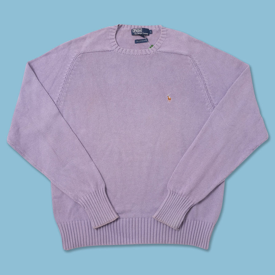 Vintage Polo Ralph Lauren Knit Sweater Large 