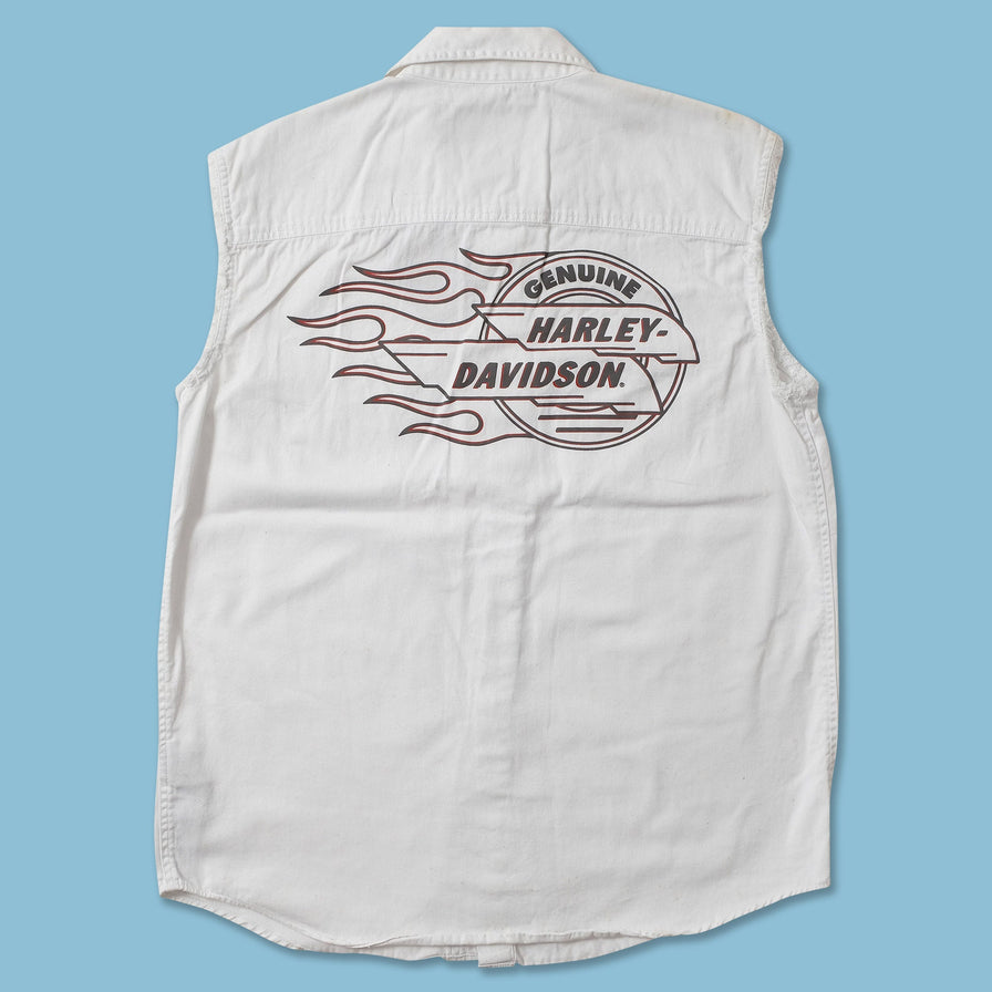 Vintage Harley Davidson Vest Large 