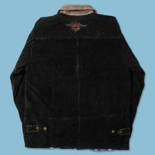 Vintage Harley Davidson Corduroy Jacket XLarge 