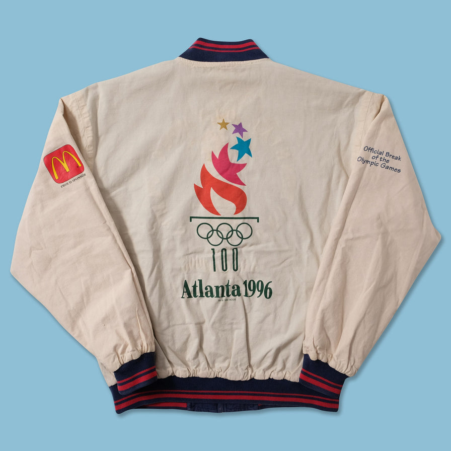 1996 Olympic Games USA Reversible Bomber Jacket Large 
