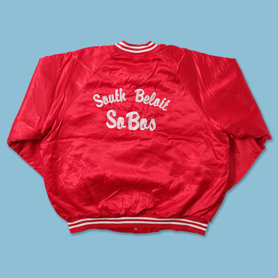Vintage Satin College Jacket XLarge 