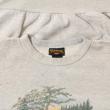 Vintage Canada Lake Sweater Medium 