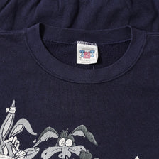 Vintage Notre Dame Looney Tunes Sweater Large 