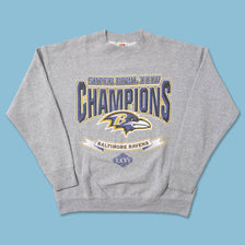 2001 Baltimore Ravens Super Bowl Sweater Large 
