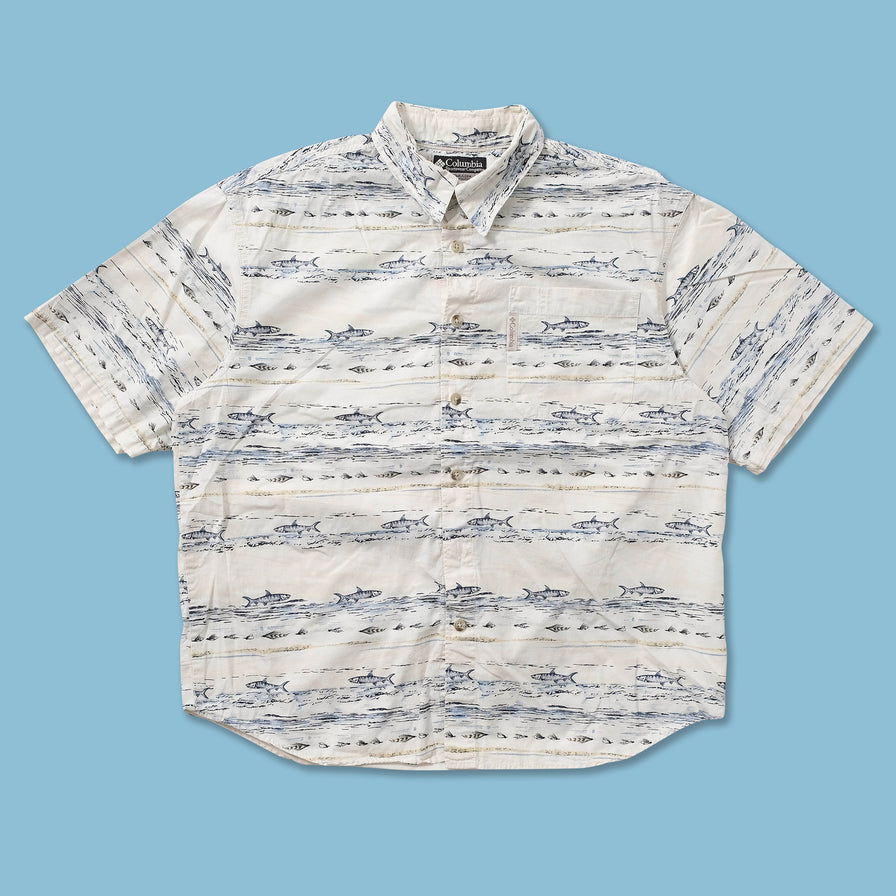 Columbia Fish Shirt Medium 
