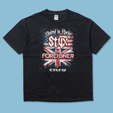2010 Styx & Foreigner Tour T-Shirt XLarge 