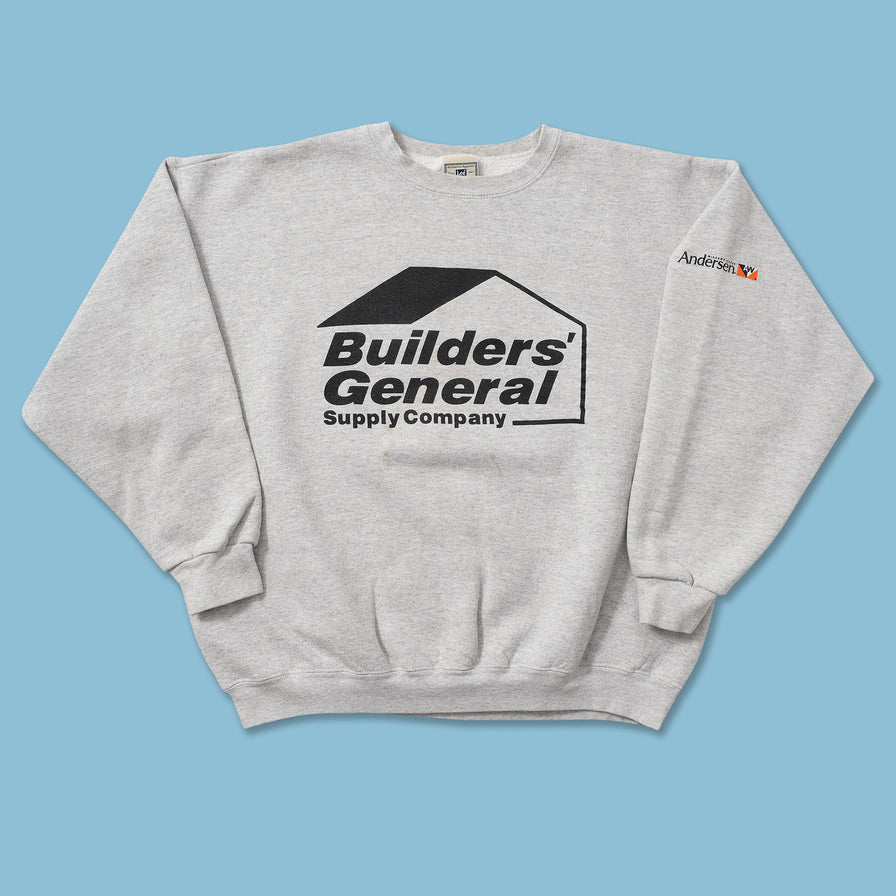 Vintage Lee Builders General Sweater Large 