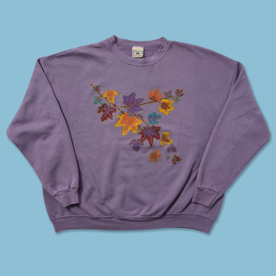 Vintage Lee Leafs Sweater XLarge 