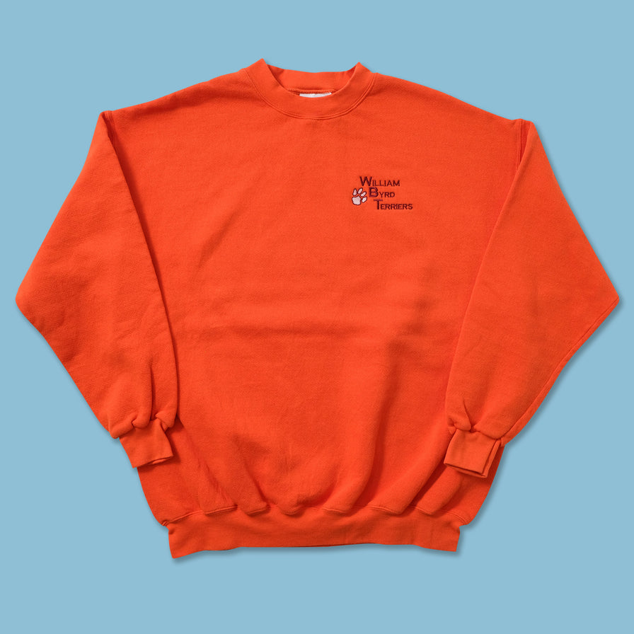 Vintage Lee William Byrd Terriers Sweater XLarge 