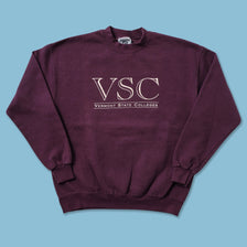 Vintage Lee Vermont State Colleges Sweater Medium 