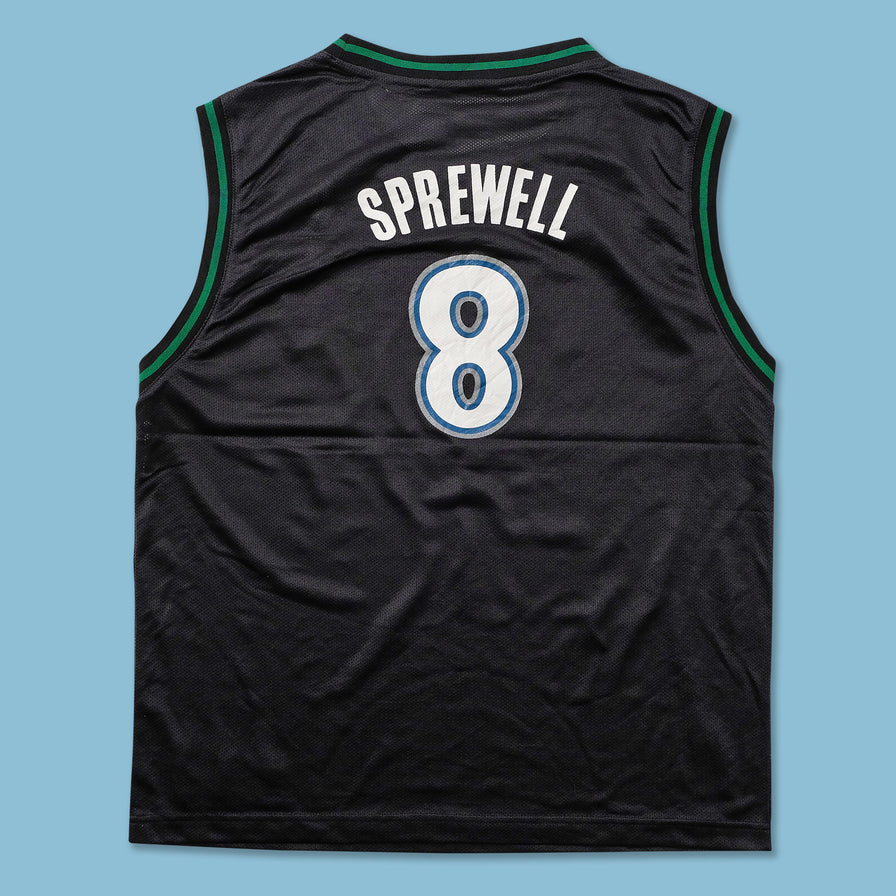 Vintage Reebok Minnesota Timberwolves Jersey Medium 