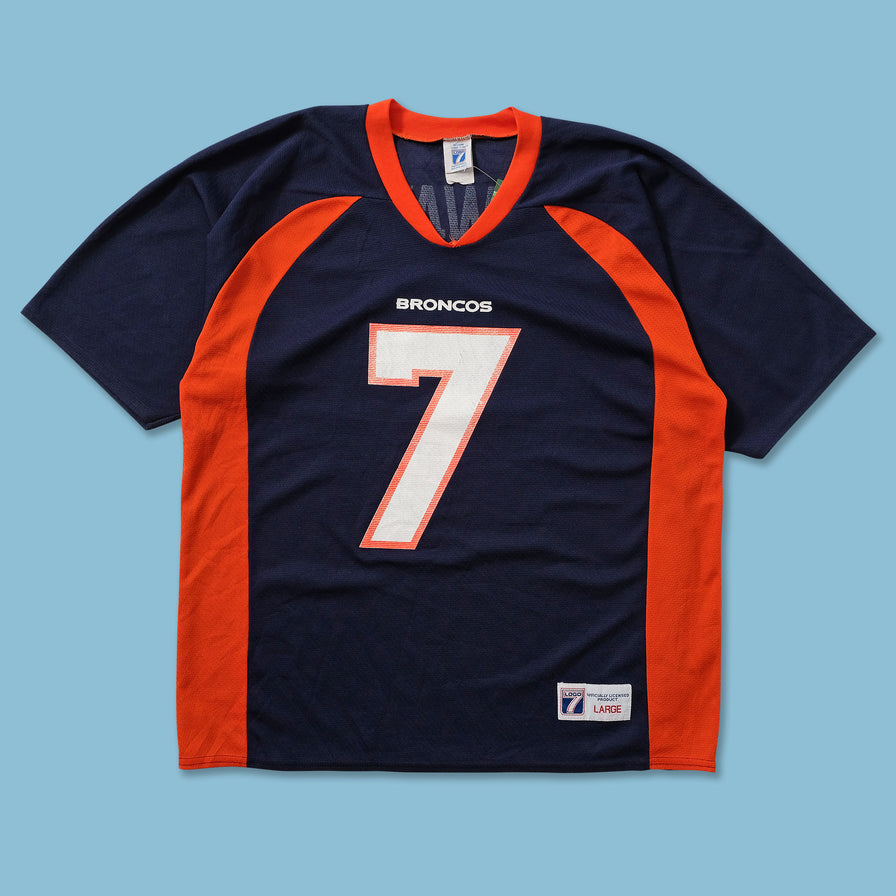 Vintage Logo 7 Denver Broncos Jersey Large 