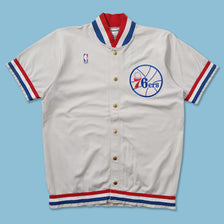 80s Philadelphia 76ers Shooting Jacket Large 