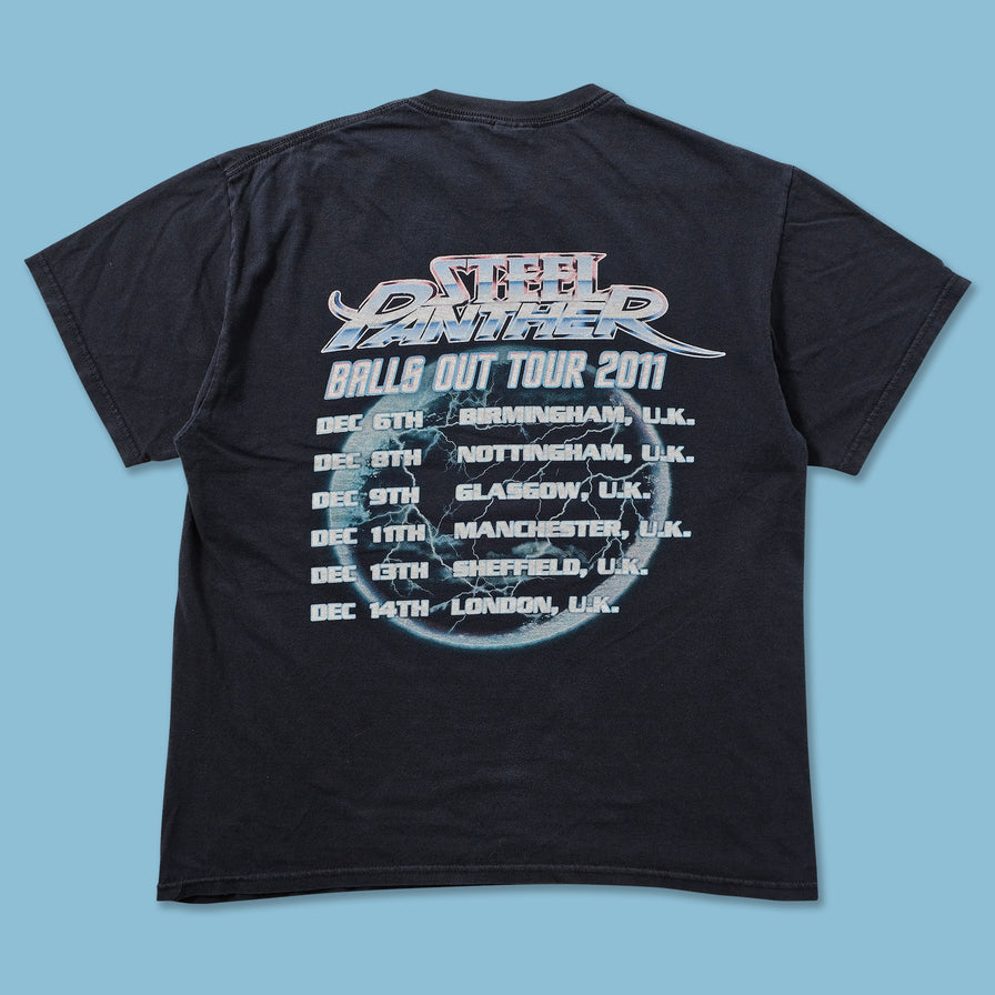 2011 Steel Panther T-Shirt Large 