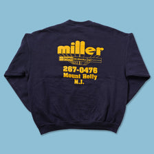 Vintage Lee Miller Car Dealer Sweater XLarge 