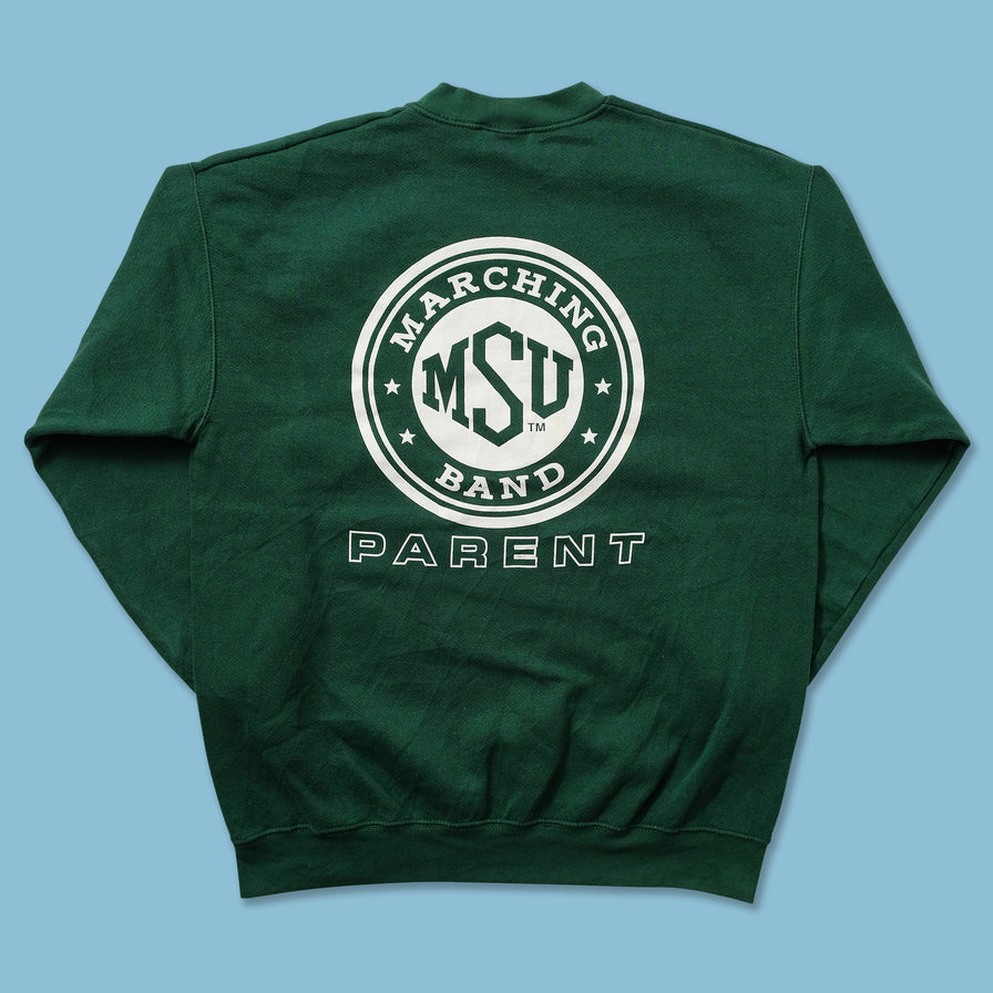 Vintage MSU Marching Band Sweater Large 