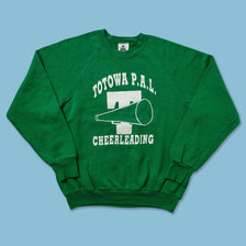 Vintage Lee Totowa Cheerleading Sweater Large 