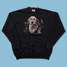 Vintage Lee Golden Retriever Sweater XLarge 