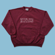 Vintage Lee Vernon Mustangs Sweater XLarge 