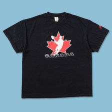 Canada Lacrosse T-Shirt Large - Double Double Vintage