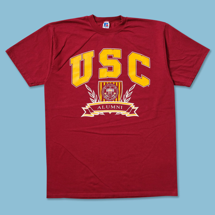 Vintage Russell Athletic USC T-Shirt XLarge - Double Double Vintage