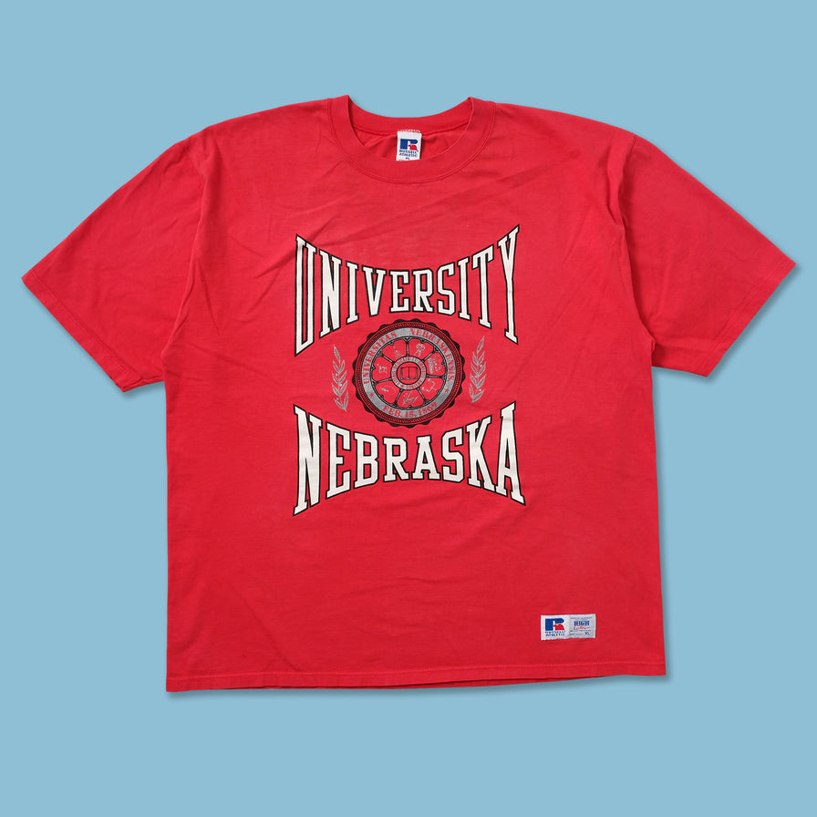 Vintage Russell Athletic University of Nebraska T-Shirt XXL - Double Double Vintage