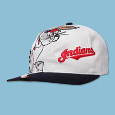 Vintage Bugs Bunny Cleveland Indians Snapback - Double Double Vintage
