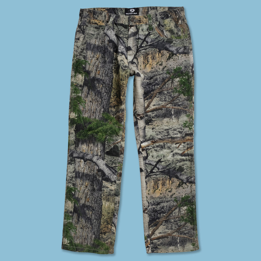 Real Tree Camo Denim Pants 36x34 - Double Double Vintage