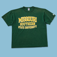 Vintage Russell Athletic Missouri T-Shirt Large - Double Double Vintage