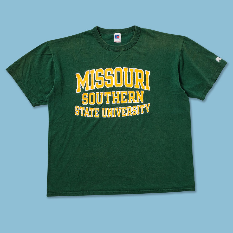 Vintage Russell Athletic Missouri T-Shirt Large - Double Double Vintage