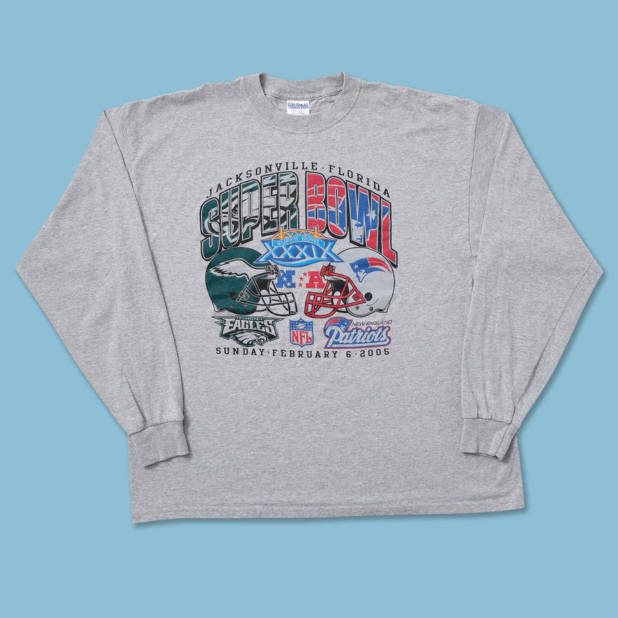 2005 Superbowl Longsleeve XXL - Double Double Vintage