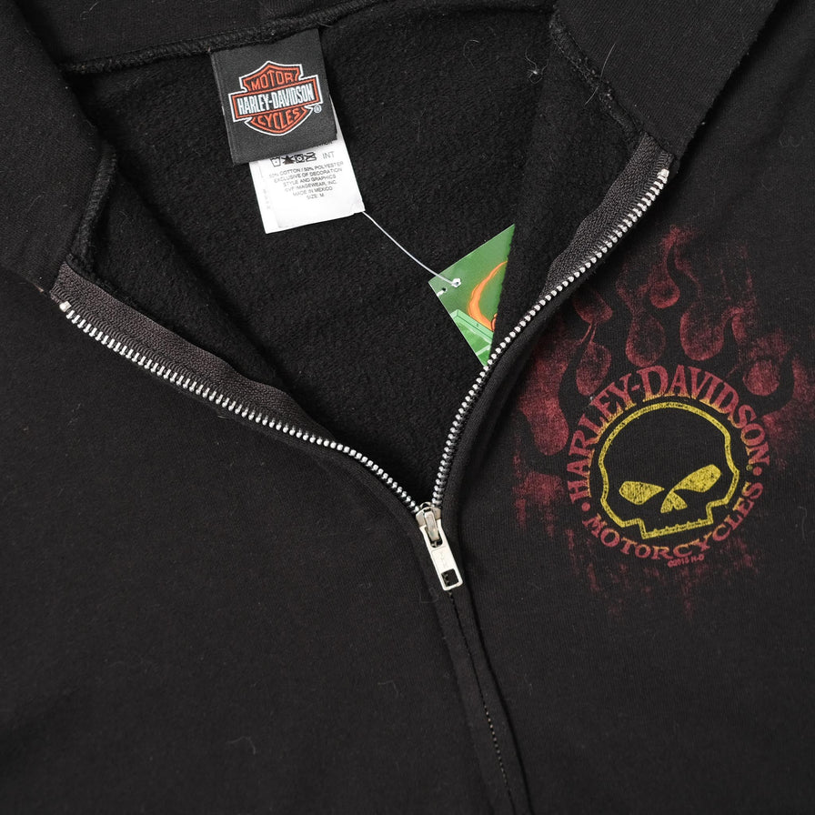Harley Davidson Sweater Jacket Medium 