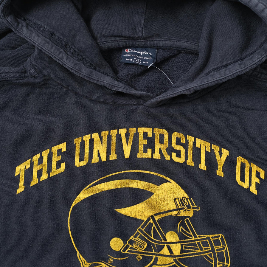 Vintage Michigan Hoody XLarge 