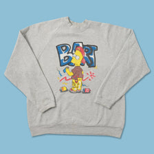Vintage Bart Simpson Sweater Large 