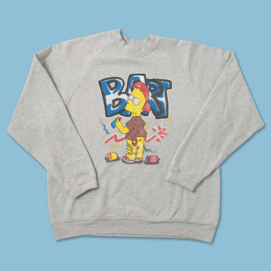 Vintage Bart Simpson Sweater Large 